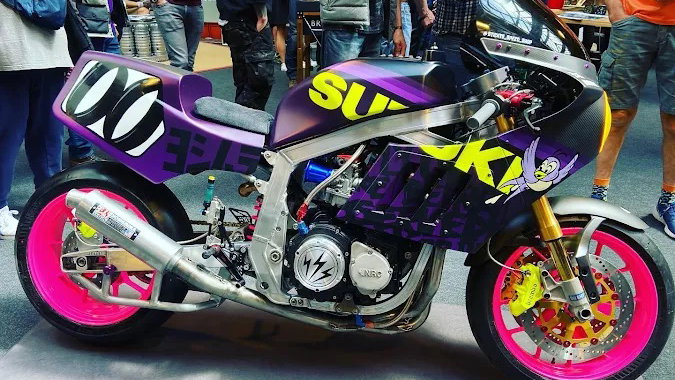 The bike 'Widow Licker' by Sticky's Speed Shop